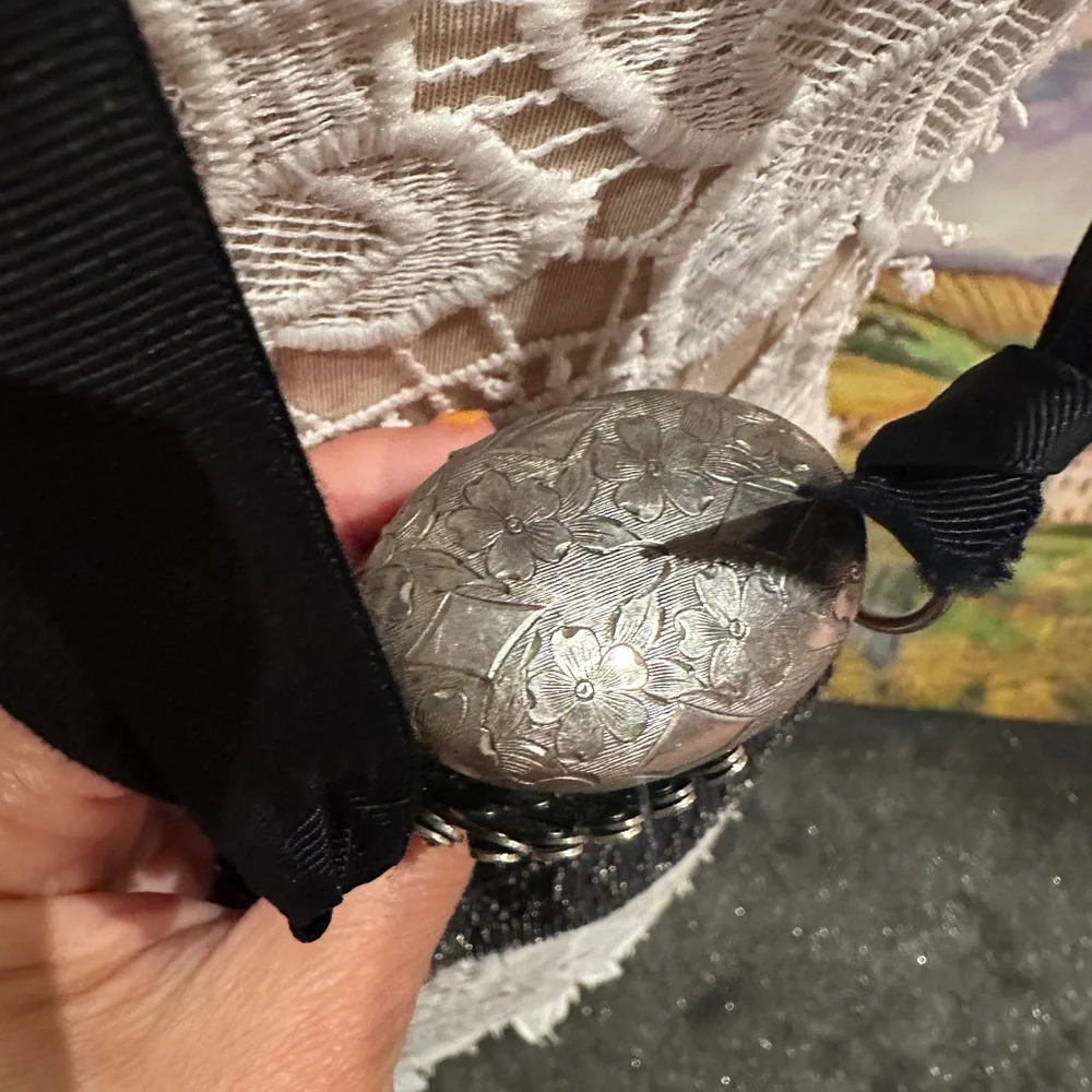 Metal antique vintage cinch bag from the 30s/40s! - Picture 5 of 5